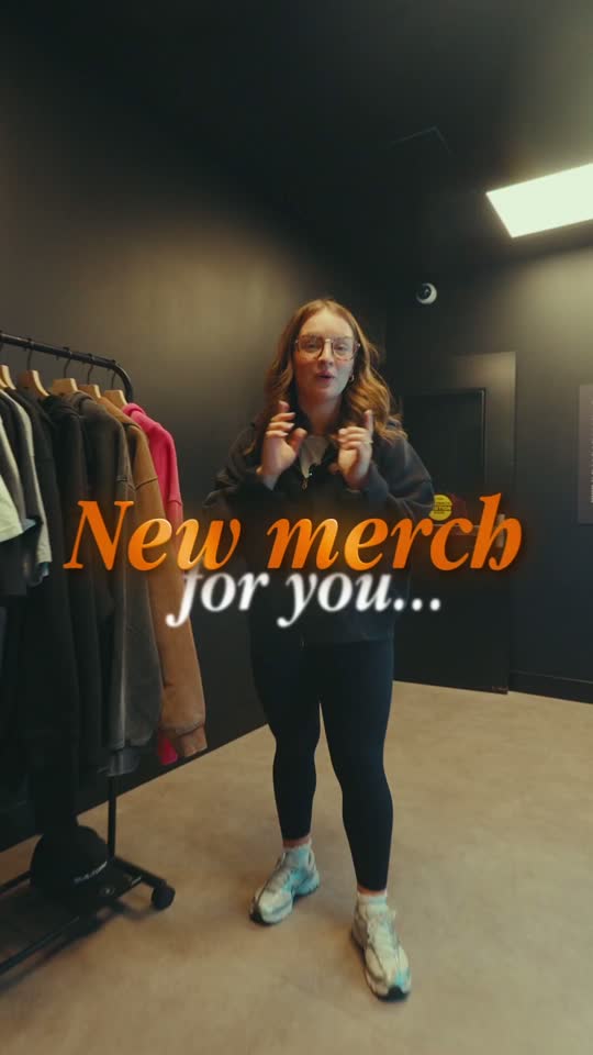 New merch reel